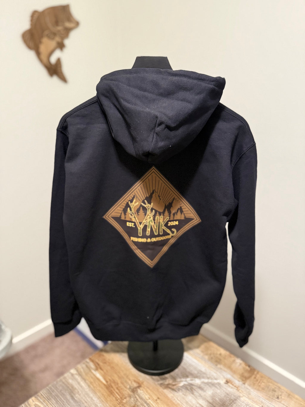 YNK graphic hoodie