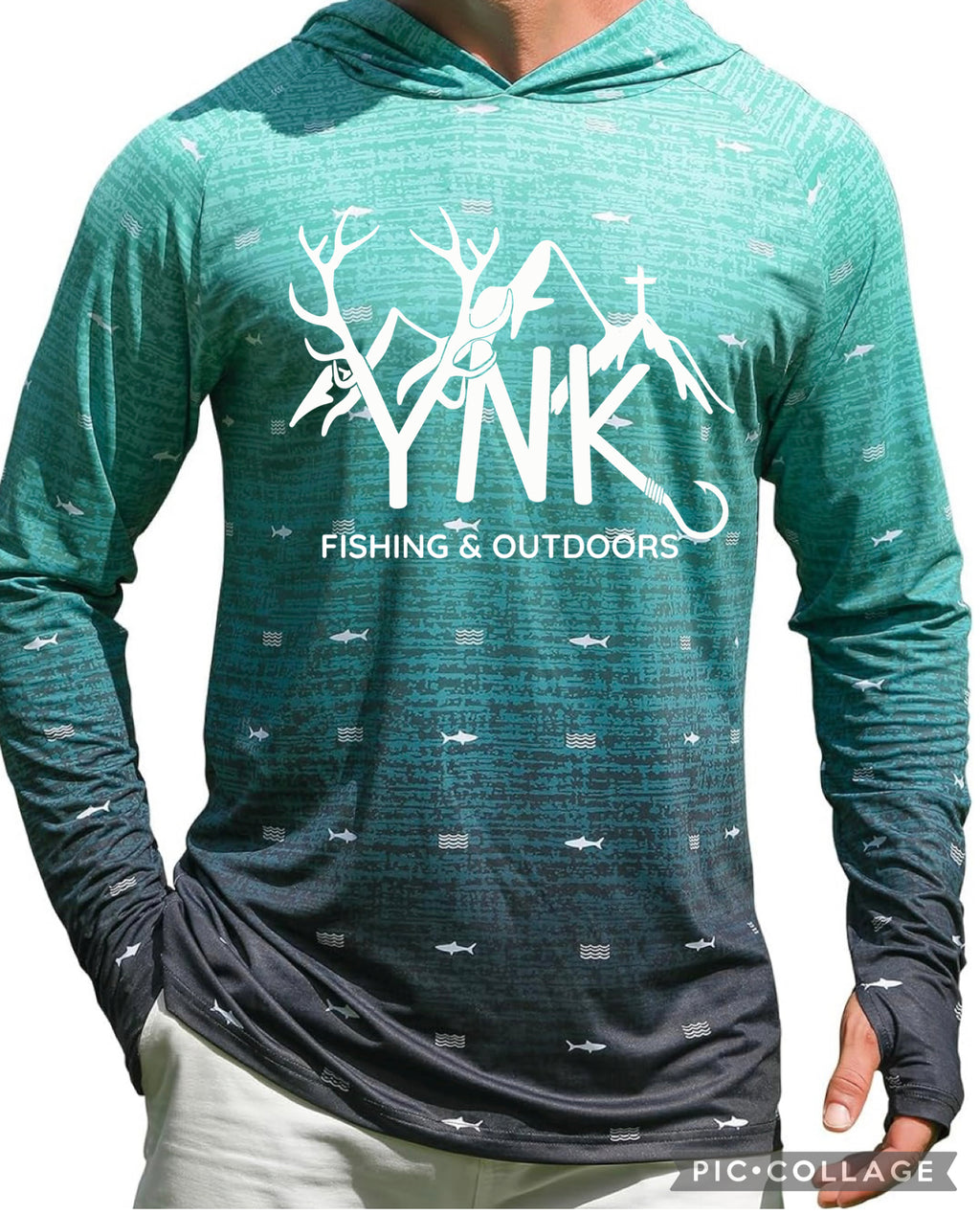 Outdoors UPF 50+ sun protection rash guard long sleeves