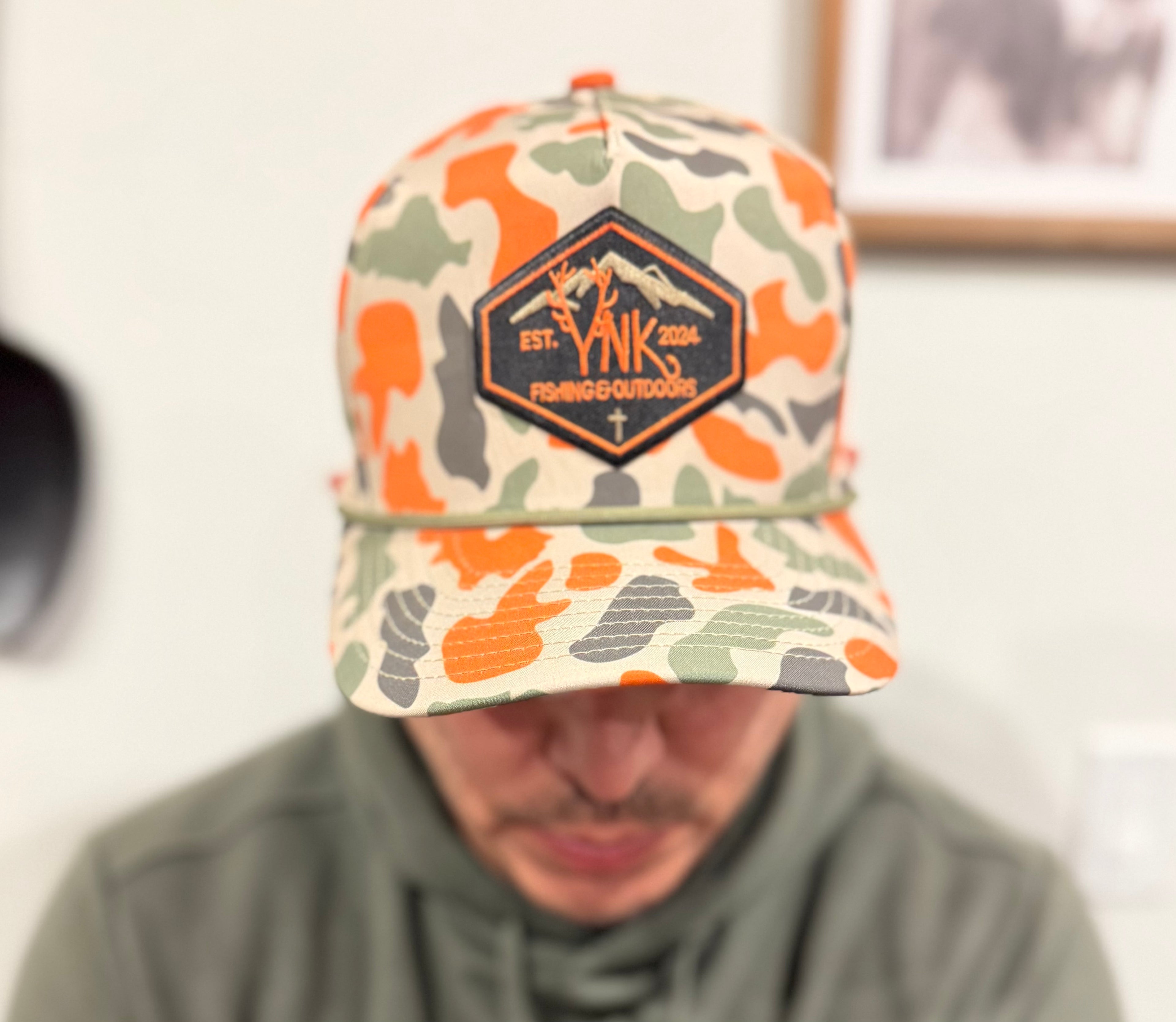 YNK Rope Retro Camo Hats