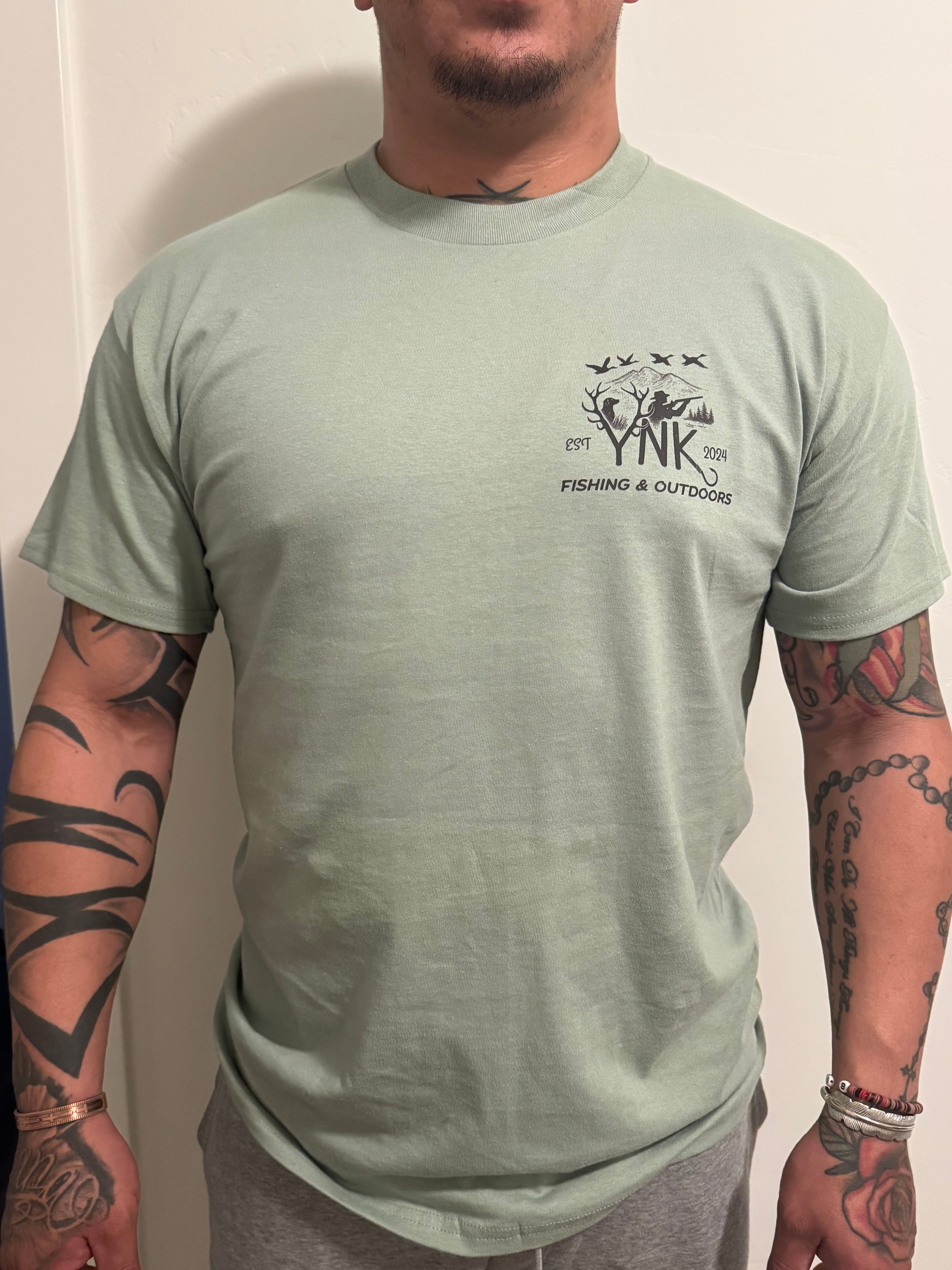 Squatch outdoors short sleeve tees