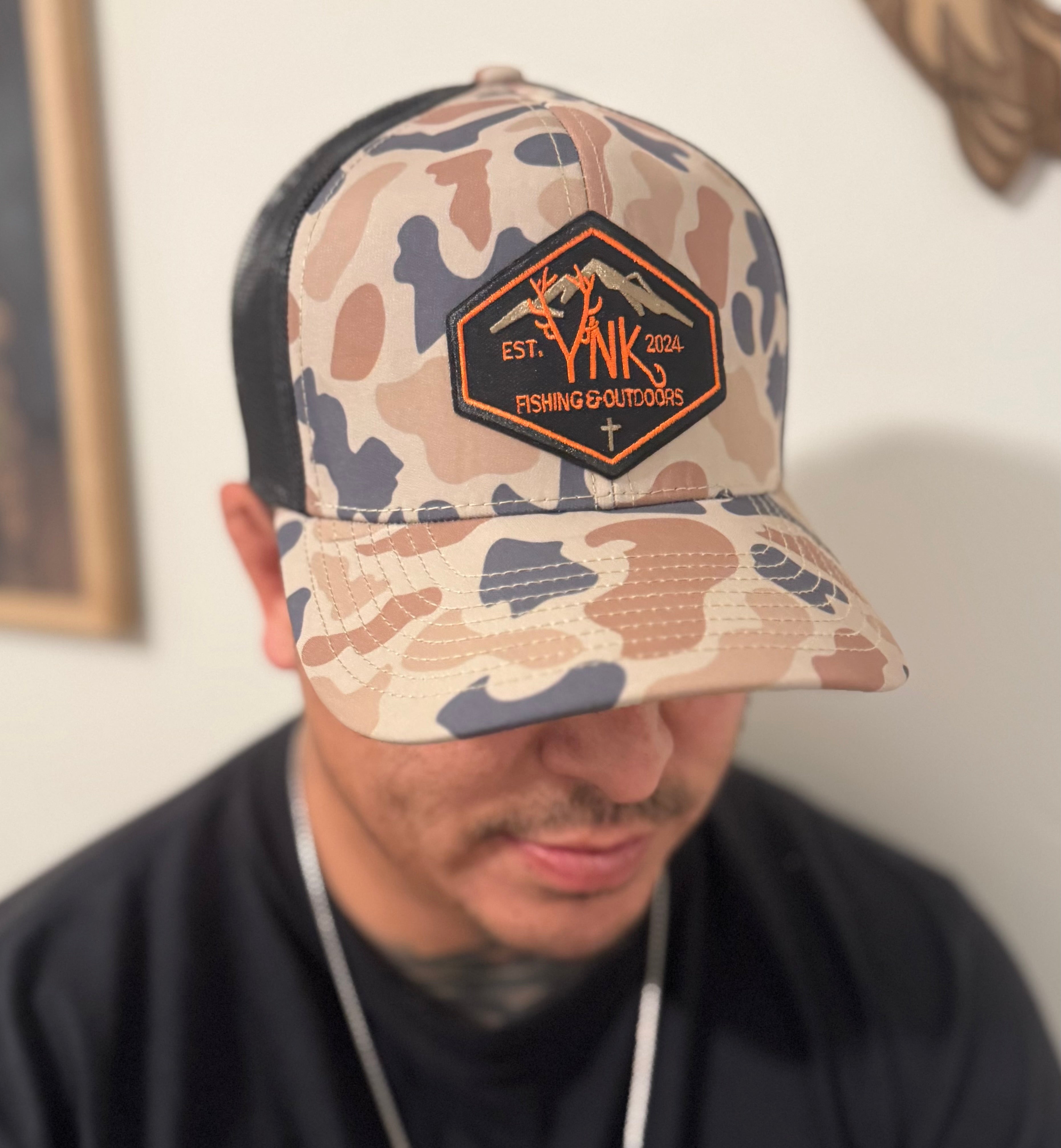 Snap back retro camo hats