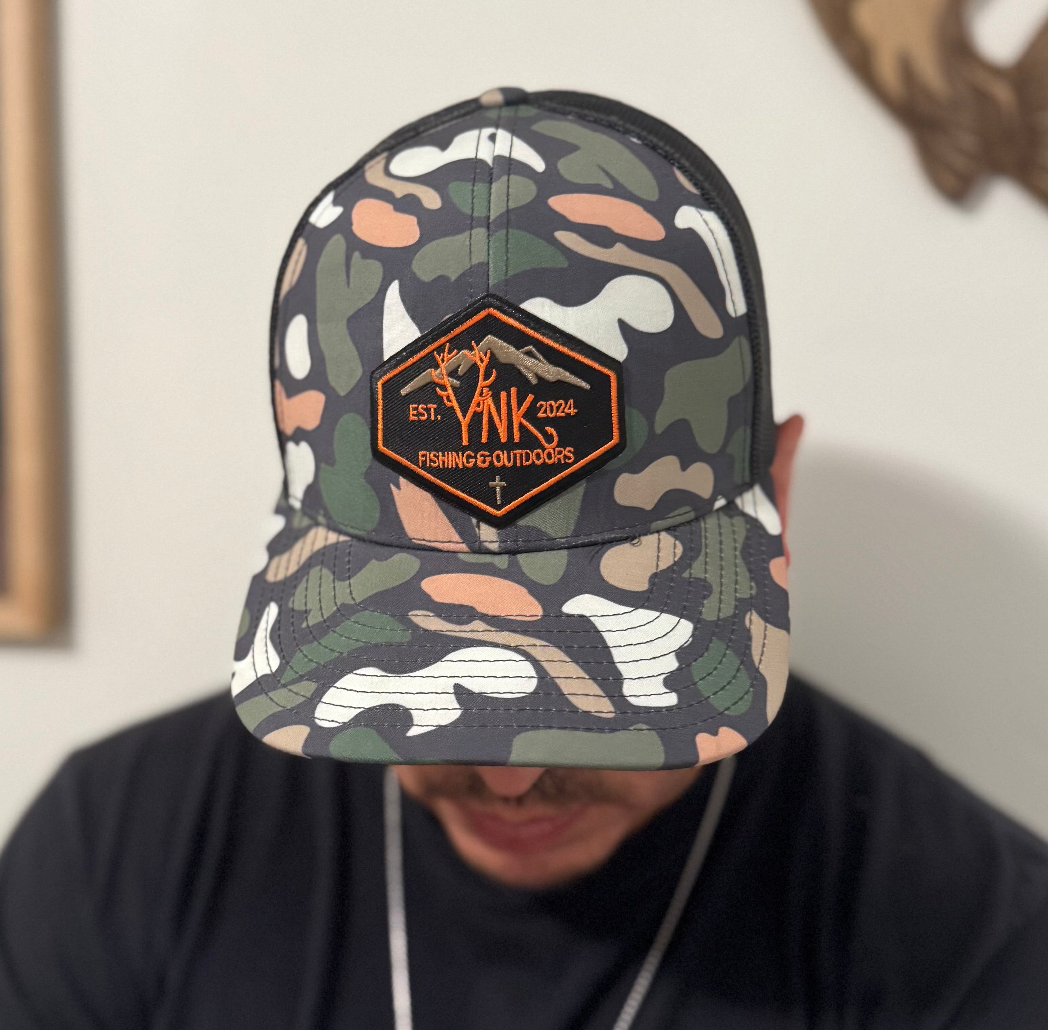Snap back retro camo hats